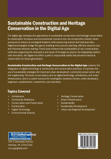 Sustainable Construction and Heritage Conservation in the Digital Age by Sujatavani Gunasagaran (Paperback)