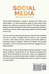 Social Media Marketing : A Guide to Growing Your Brand with Social Media by Jacob Kirby (Paperback)