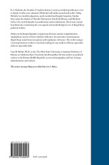 Politics in the Roman Republic : Perspectives from Niebuhr to Gelzer by Cary Michael Barber (Paperback)