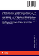 Indicators and Test-Papers : their source, preparation, application, and tests for sensitiveness - designed for the use of chemists, pharmacists, and students by Alfred I. Cohn (Paperback)