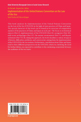 Implementation of the United Nations Convention on the Law of the Sea by Dai Tamada (Paperback)