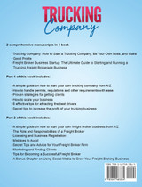 Trucking Company : How to Start a Trucking Company and a Freight Broker Business Startup Guide by Gus Bowen (Hardcover)