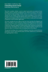 Criminalising Coercive Control : Family Violence and the Criminal Law by Marilyn McMahon (Paperback)
