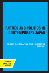 Parties and Politics in Contemporary Japan Parties and Politics in Contemporary Japan