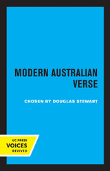 Modern Australian Verse Modern Australian Verse