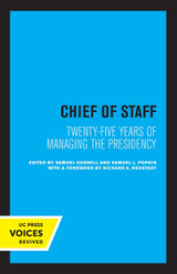 Chief of Staff Chief of Staff