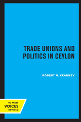 Trade Unions and Politics in Ceylon Trade Unions and Politics in Ceylon