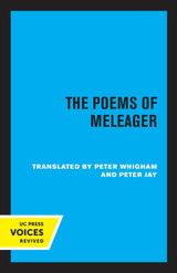 The Poems of Meleager The Poems of Meleager