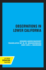 Observations in Lower California Observations in Lower California