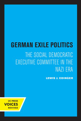 German Exile Politics German Exile Politics