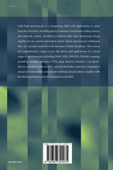 Handbook of Applied Solid State Spectroscopy