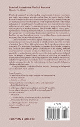 Practical Statistics for Medical Research