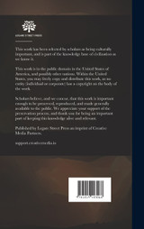 Saturday Night Thoughts. A Series of Dissertations on Spiritual, Historical and Philosophic Themes