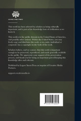 Oxyuris Vermicularis (the Threadworm). A Treatise on the Parasite and the Disease in Children and Adults, Together With the Particulars of a Rapid, Harmless and Reliable Cure