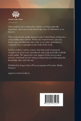 Reports of the North Carolina Geological and Economic Survey; Volume 1