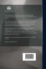 Libri Qui Supersunt Libri Qui Supersunt