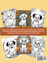 Fall Puppies Coloring Book Fall Puppies Coloring Book