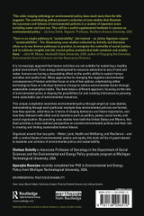 Environmental Policy and the Pursuit of Sustainability