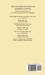 The Struggle for Mastery in Europe