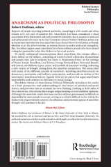 Anarchism as Political Philosophy