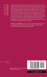 Proportional Representation and the Constituency Role in Britain Proportional Representation and the Constituency Role in Britain