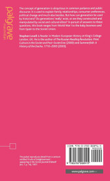 Generations in Twentieth-Century Europe