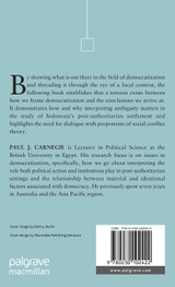 The Road from Authoritarianism to Democratization in Indonesia