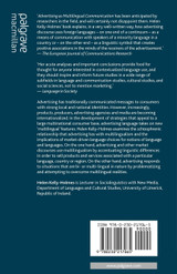 Advertising as Multilingual Communication Advertising as Multilingual Communication