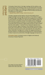 Coleridge, Language and the Sublime Coleridge, Language and the Sublime