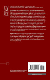 Witchcraft and Demonology in South-West England, 1640-1789 Witchcraft and Demonology in South-West England, 1640-1789
