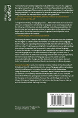 The Politics of Language and Nationalism in Modern Central Europe