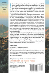 The Story of Big Bend National Park The Story of Big Bend National Park