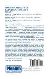 Modern Aspects of Electrochemistry 21