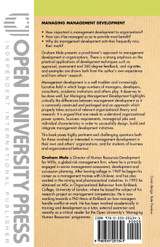 MANAGING MANAGEMENT DEVELOPMENT