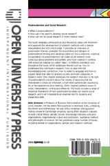 Postmodernism and Social Research