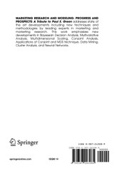 Marketing Research and Modeling Marketing Research and Modeling