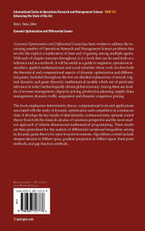 Dynamic Optimization and Differential Games