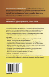 Introduction to Applied Optimization