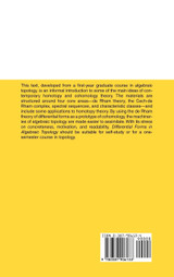 Differential Forms in Algebraic Topology