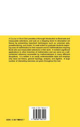 A Course on Borel Sets