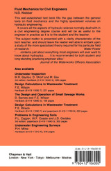 Fluid Mechanics for Civil Engineers
