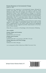 Primate Responses to Environmental Change