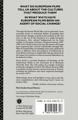 European Cinemas, European Societies