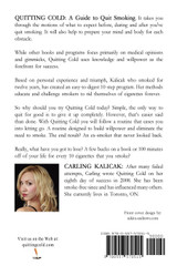 Quitting Cold - A Guide to Quit Smoking
