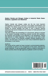 Sulphur Dioxide and Nitrogen Oxides in Industrial Waste Gases Sulphur Dioxide and Nitrogen Oxides in Industrial Waste Gases