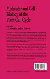Molecular and Cell Biology of the Plant Cell Cycle Molecular and Cell Biology of the Plant Cell Cycle