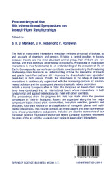 Proceedings of the 8th International Symposium on Insect-Plant Relationships