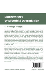 Biochemistry of microbial degradation