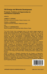 CIS Energy and Minerals Development