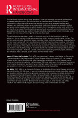 Routledge Handbook of University-Community Partnerships in Planning Education Routledge Handbook of University-Community Partnerships in Planning Education